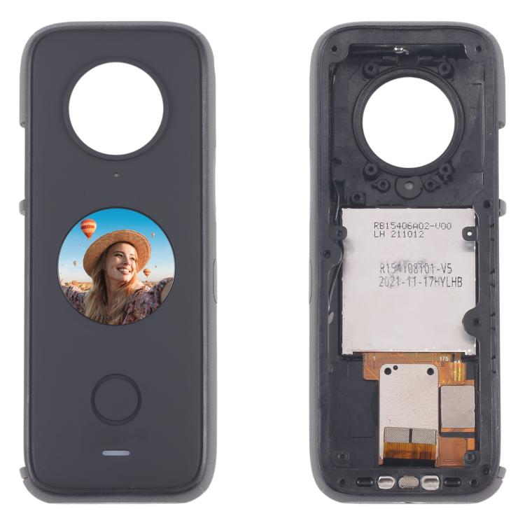 For Insta360 ONE X2 Original Disassembled LCD Screen Digitizer Full Assembly with Middle Frame