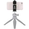 YICHUANG JH-01 Aluminum Alloy Phone Tripod Clip Holder Clamp Adapter for 65-95cm