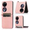 Lambskin Texture Card Folding Phone Case