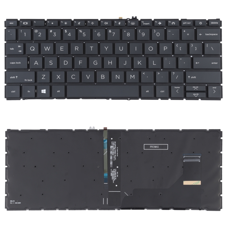 For HP Elitebook X360 836 730 G5 735 G5 G6 US Version Keyboard with Backlight