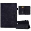 Embossed Smile Flip Smart Leather Tablet Case