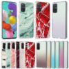 2pcs Gradient Marble Phone Case