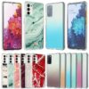 2pcs Gradient Marble Phone Case