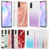 2pcs Gradient Marble Phone Case