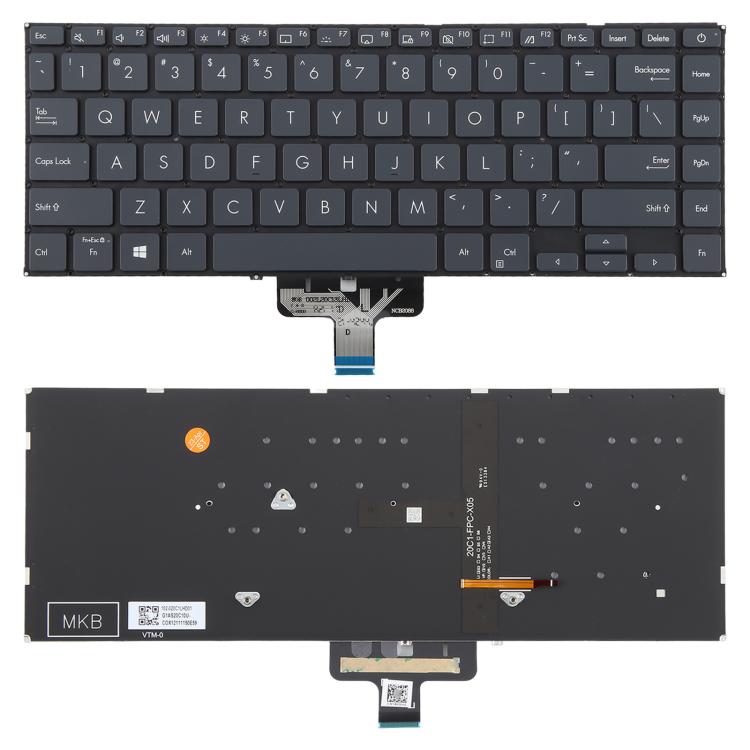 US Version Backlit Laptop Keyboard for Asus ZenBook 14 ux435 ux435egl ux435e u4800egl