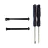 2pcs/Pair Flathead Watch Band Replacement Lug Rod with Screwdriver