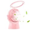 S1 Multi-function Portable USB Charging Mute Desktop Electric Fan Table Lamp, with 3 Speed Control