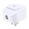 13A Wall Plug Adapter with On/Off Power Switch & Fuse