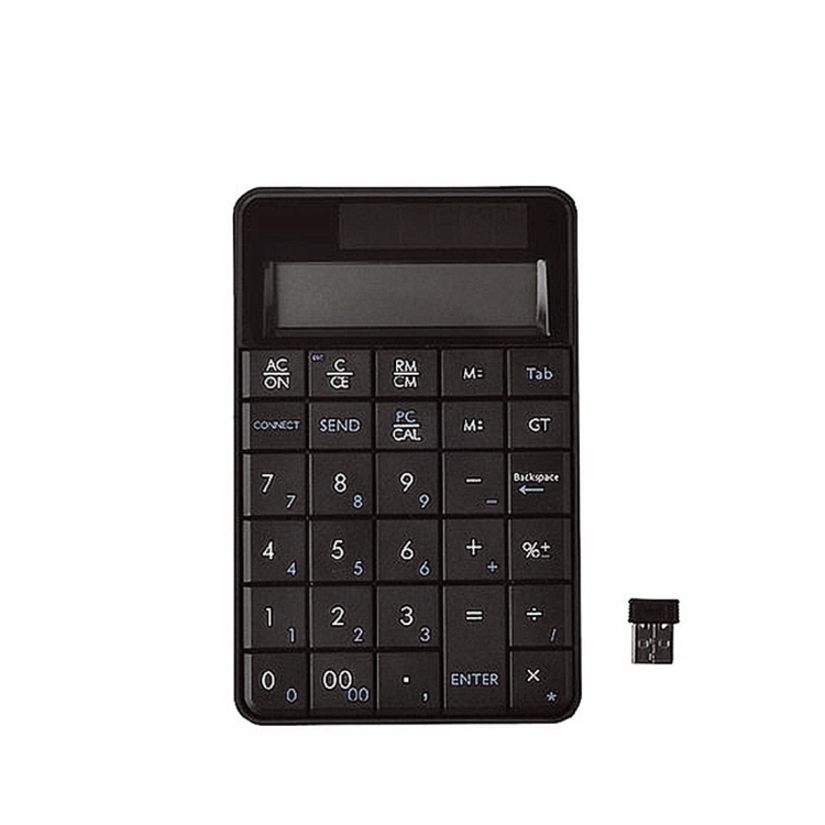 MC-56AG 2 in 1 2.4G USB Numeric Wireless Keyboard  & Calculator with LCD Display