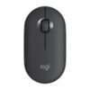Logitech Pebble Cobblestone Shape Thin 3-keys 1000DPI Mute Wireless Bluetooth Optical Mouse, Wireless Range: 10m