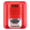 Sound-light Fire Alarm Warning Strobe Horn Alert Safety System Sensor