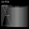 10 PCS 4.0 inch Mobile Phone 0.26mm 9H Surface Hardness 2.5D Explosion-proof Tempered Glass Screen Film