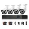 A4B3Kit 2MP 4CH 1080P CCTV Security Camera System AHD DVR Surveillance Kit, Support Night Vision / Motion Detection