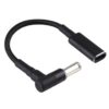 6.0 x 1.4mm Elbow to USB-C / Type-C Adapter Nylon Braid Cable