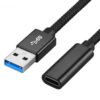USB 3.0 Male to USB-C / Type-C Female Extension Cable