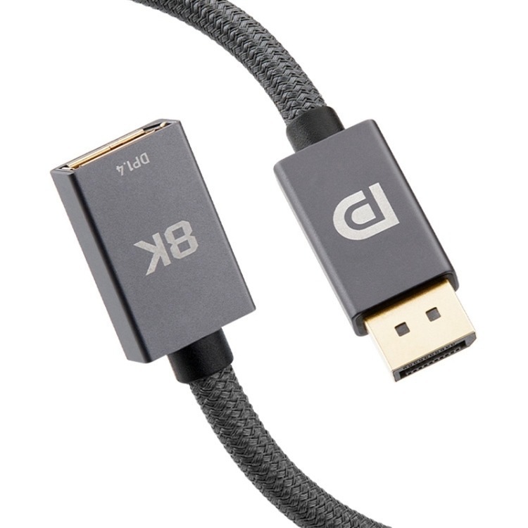 Mini DP1.4 8K 60Hz Male to Female DisplayPort Cable