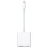 11cm 8 Pin Male to USB & 8 Pin Data Charging Cable Camera Reader Adapter, Support System above iOS 9.2