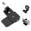 PULUZ 4 in 1 360 Degree Rotating Backpack Hat QR Clip Rec-mounts with Phone Clamp Kit