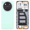 For ZTE Blade V70 Max Plastic Battery Back Cover with Middle Frame / Camera Lens Cover
