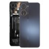 For ZTE Axon 40 Lite Plastic Battery Back Cover with Middle Frame / Camera Lens Cover