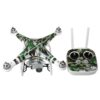 4D Imitation Carbon Fiber PVC Water Resistance Sticker Kit for DJI Phantom 3 Quadcopter & Remote Controller & Battery
