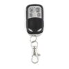 315MHz Metal Wireless Learning Code 4 Keys Remote Control (Black + Silver)