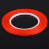 5mm Width Double Sided Adhesive Sticker Tape for iPhone / Samsung / HTC Mobile Phone Touch Panel Repair, Length: 25m(Red)