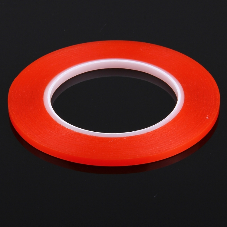 5mm Width Double Sided Adhesive Sticker Tape for iPhone / Samsung / HTC Mobile Phone Touch Panel Repair, Length: 25m(Red)