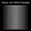 50 PCS for Huawei P8 Lite / P8 mini 0.26mm 9H Surface Hardness 2.5D Explosion-proof Tempered Glass Film, No Retail Package