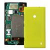 Plastic Back Housing Cover  for Nokia Lumia 520, For Nokia Lumia 520