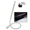 Portable Touch Switch USB LED Light, 10-LED, 1W, White Light(Silver)