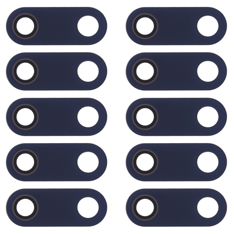 10 PCS Back Camera Lens for Nokia 5.1 / TA-1024 / TA-1027 / TA-1044 / TA-1053 / TA-1008 / TA-1030 / TA-1109