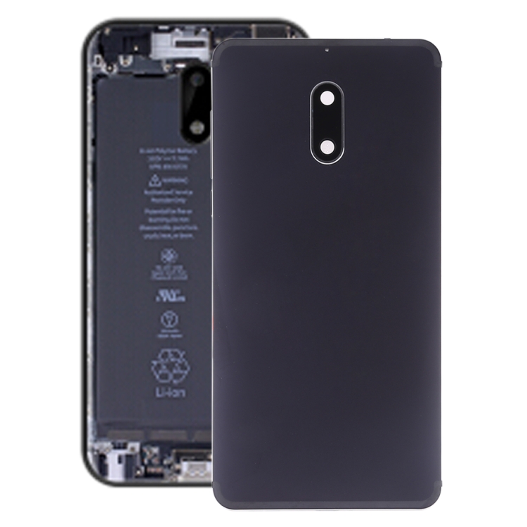 Battery Back Cover with Camera Lens & Side Keys for Nokia 6, For Nokia 6