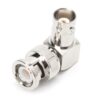 BNC Male to BNC Female Jacks in Series L Type Right Angle RF Card Connector