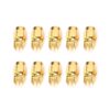 10 PCS 1.6mm SMA Female Jack PCB Clip Mount RF Connectors
