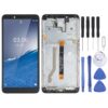 LCD Screen and Digitizer Full Assembly with Frame for Nokia C3, For Nokia C3