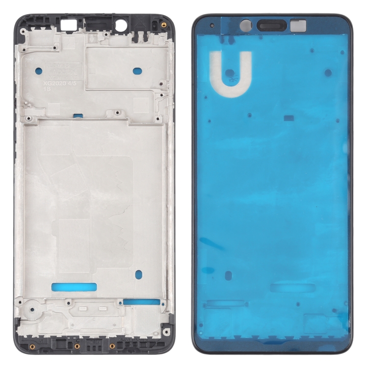 Front Housing LCD Frame Bezel Plate for LG K20 (2019) / K8+ LM-X120EMW LMX120EMW LM-X120 LMX120BMW