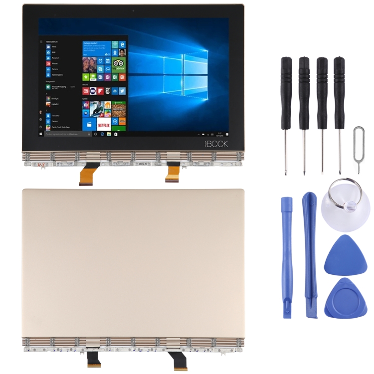 OEM LCD Screen for Lenovo YOGA Book YB1-X91 YB1-X91L YB1-X91F Digitizer Full Assembly with Frame, For Lenovo YOGA Book, For Lenovo YOGA Book YB1-X91