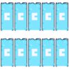 For OnePlus 10 Pro 10pcs Front Housing Adhesive