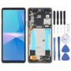 Original LCD Screen For Sony Xperia 10 III SO-52B Digitizer Full Assembly with Frame, For Sony Xperia 10 III(Original)