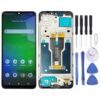Original LCD Screen For Cricket Icon 4 WTCKT01 Digitizer Full Assembly with Frame