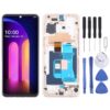 For LG V60 ThinQ KR Version Original LCD Screen Digitizer Full Assembly with Frame (Gold)