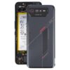 For Asus ROG Phone 6 AI2201-C AI2201-F Glass Battery Back Cover with NFC/Light Cable