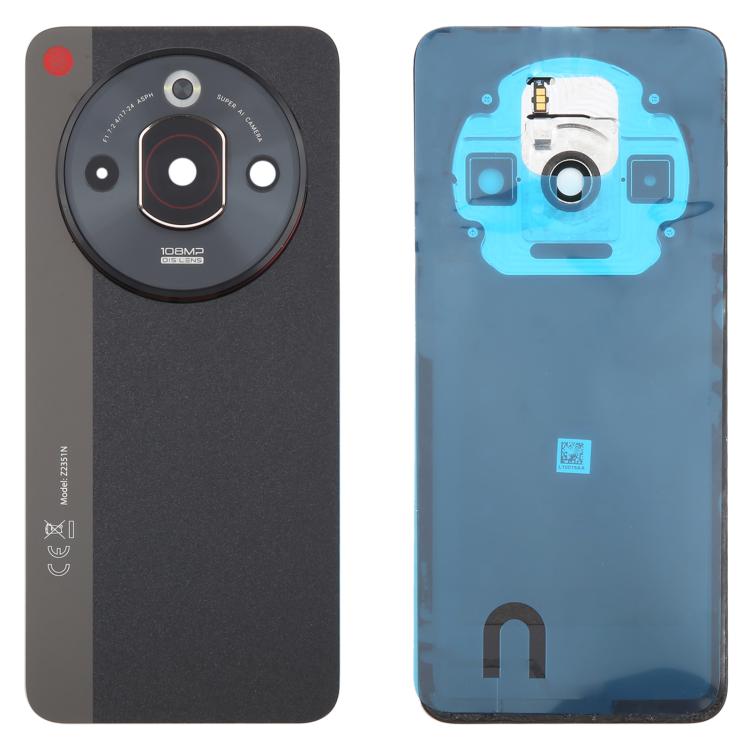 For ZTE nubia Focus Pro Z2351N Glass Battery Back Cover with Adhesive / Camera Lens Cover
