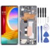 For LG Velvet 5G US Version Original LCD Screen Digitizer Full Assembly with Frame
