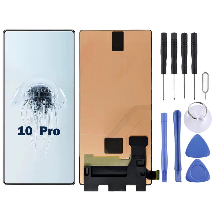 For ZTE Nubia Red Magic 10 Pro NX789J AMOLED Original LCD Screen Digitizer Full Assembly