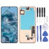 For Google Pixel 8 Pro GC3VE G1MNW Original AMOLED LCD Screen Digitizer Full Assembly, with Fingerprint Sensor Flex Cable