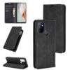 For OnePlus Nord N100 Retro-skin Business Magnetic Suction Leather Case with Holder & Card Slots & Wallet