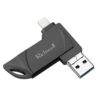 Richwell  DXZ128 USB Flash Disk 128G 3 in 1 Micro USB + 8 Pin + USB 3.0 Compatible IPhone & IOS