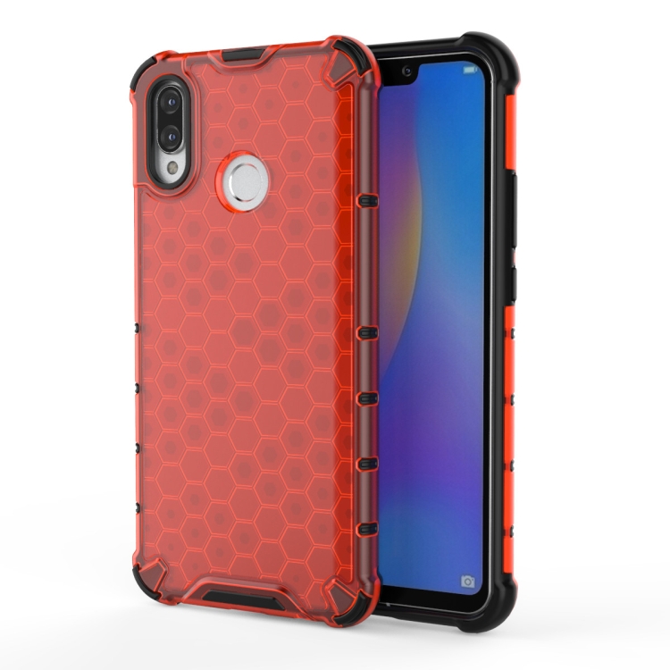 For Huawei Nova 3i Shockproof Honeycomb PC + TPU Case